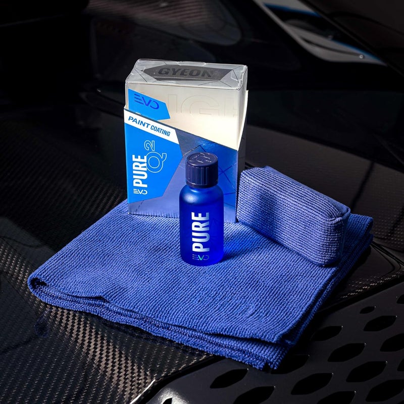 Gyeon Pure EVO Ceramic Coating Ultra Gloss sio2 Hard Deep Shine Paint Protection Water Beading Chemical Resistance Easy Application One‑Layer Car Coating Extreme Durability - Image 4